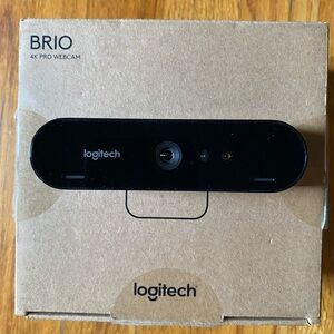 Logitech BRIO Ultra HD / 4K Pro Webcam with Box - Like new